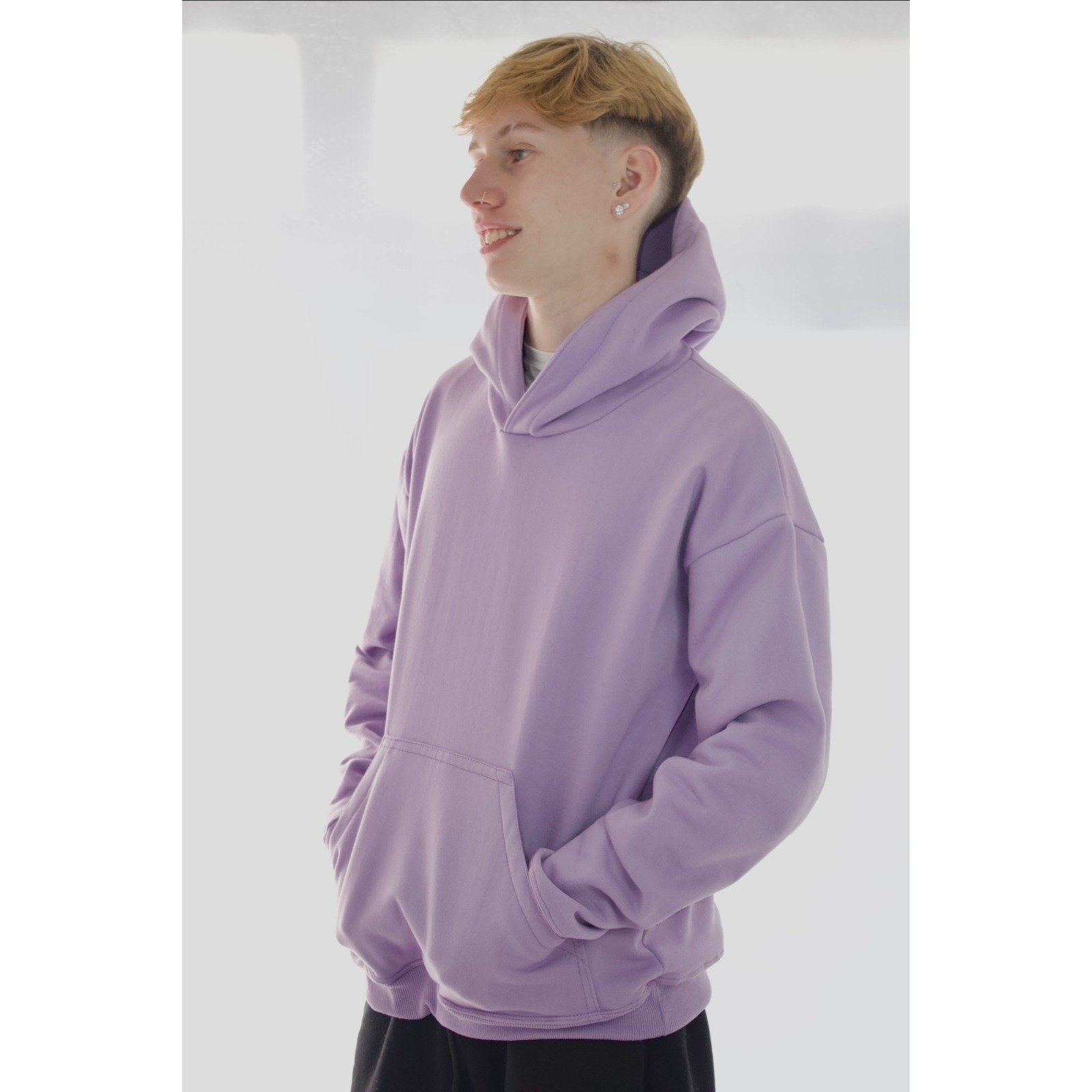 Blusa de Moletom LIlás 5