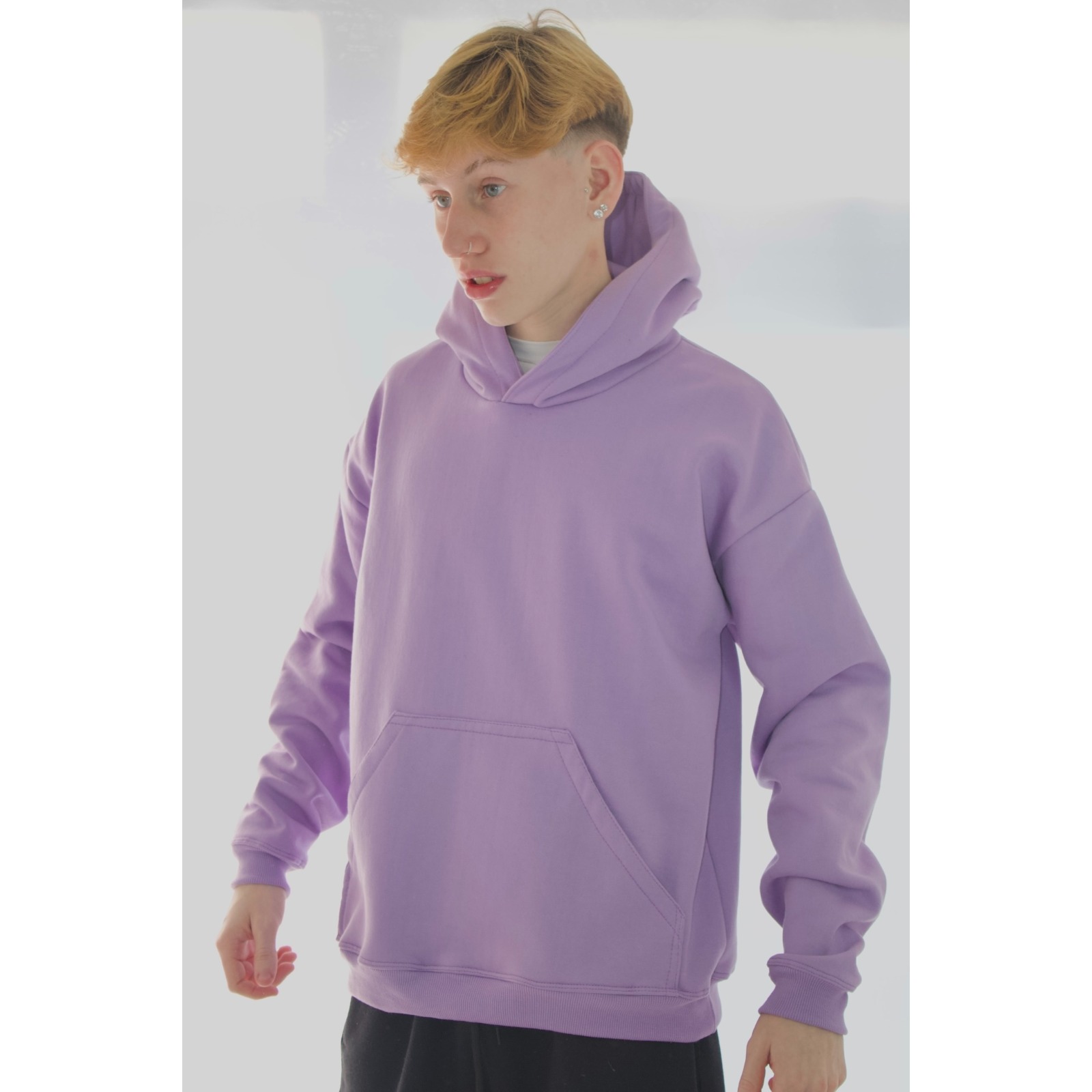 Blusa de Moletom LIlás 4