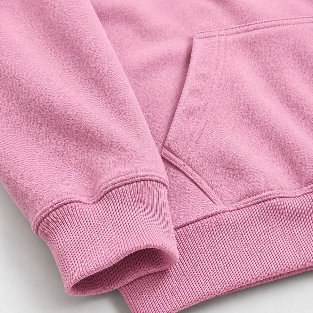 Blusa de Moletom Rosa Bebê 3