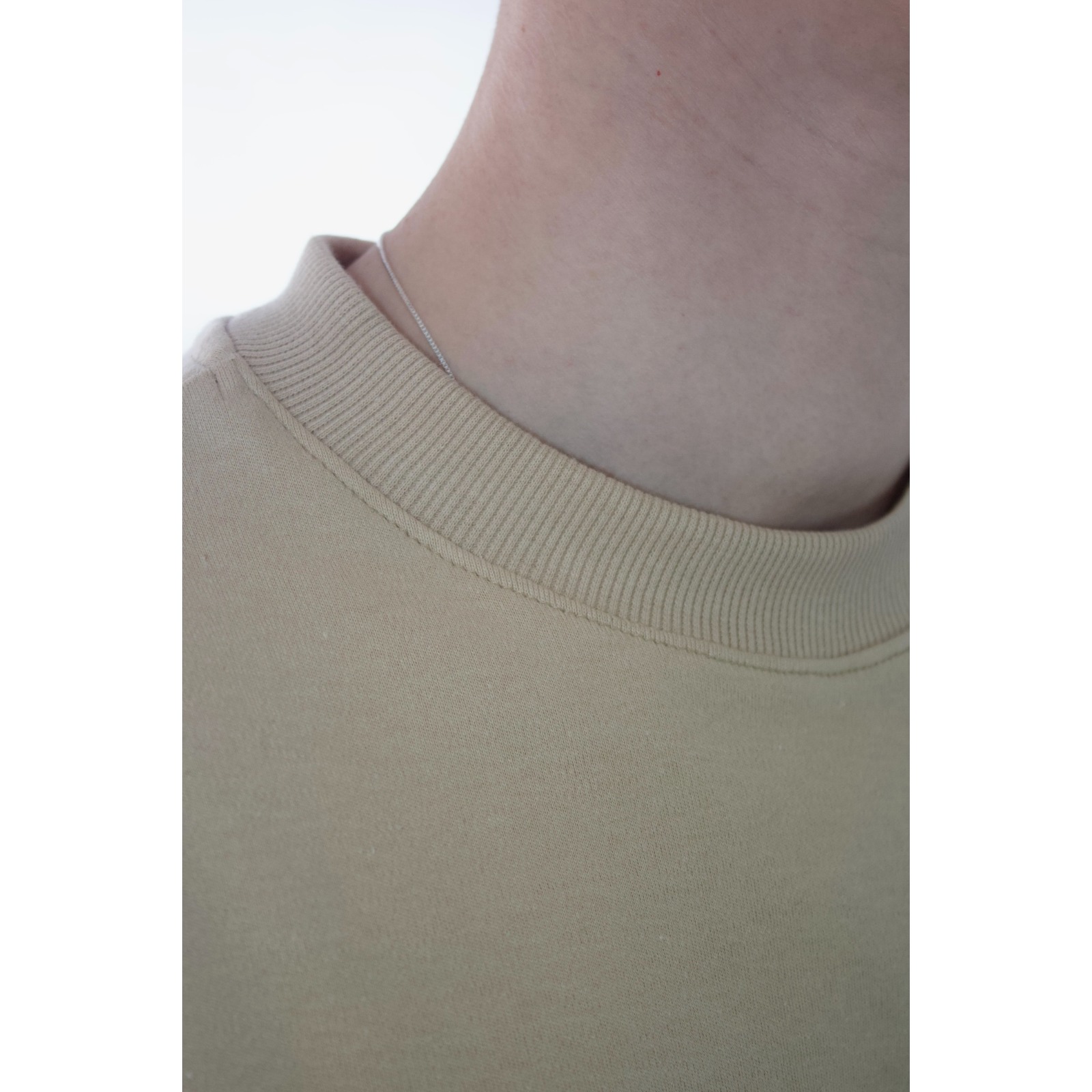 Camiseta Boxy Bege 6