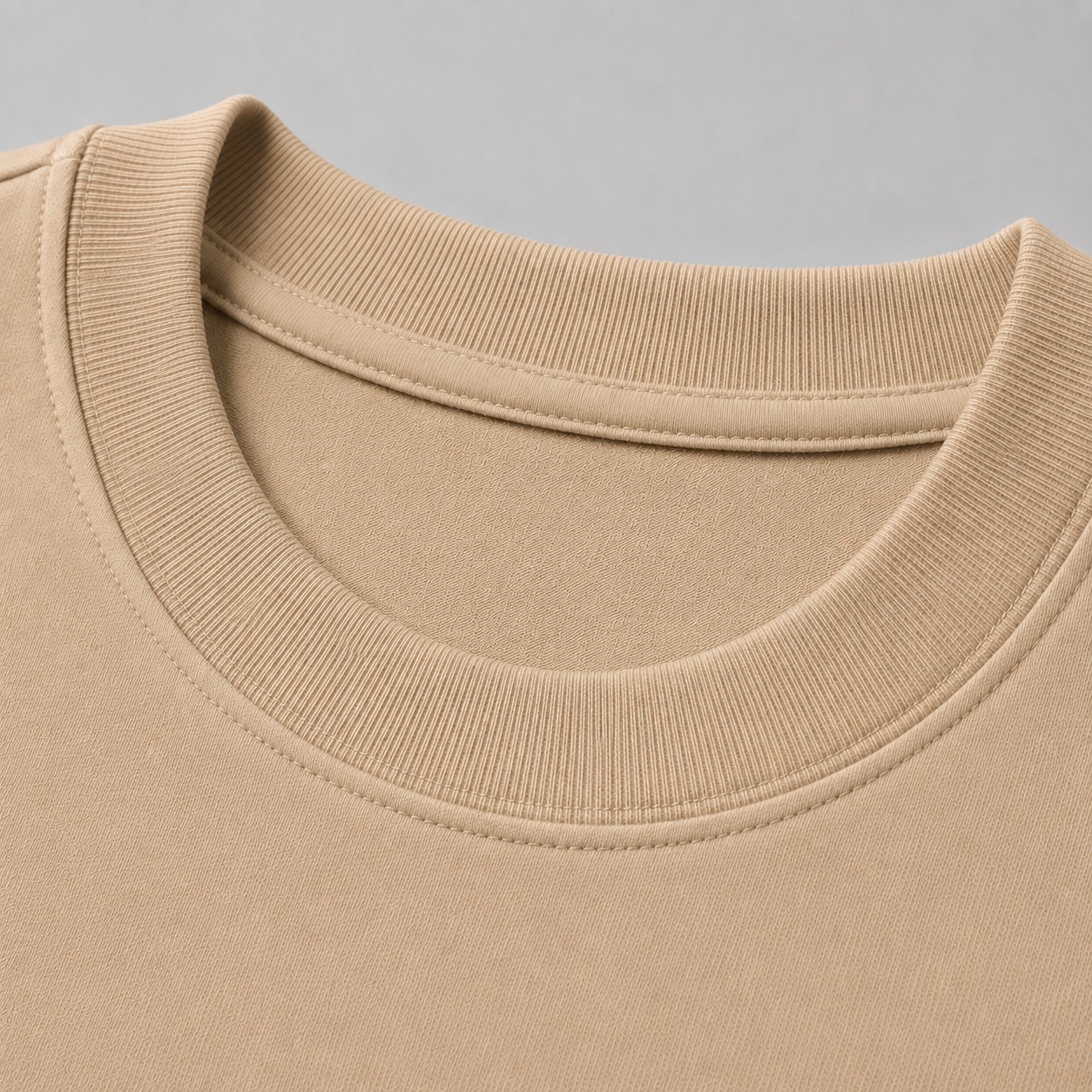 Camiseta Boxy Bege 3