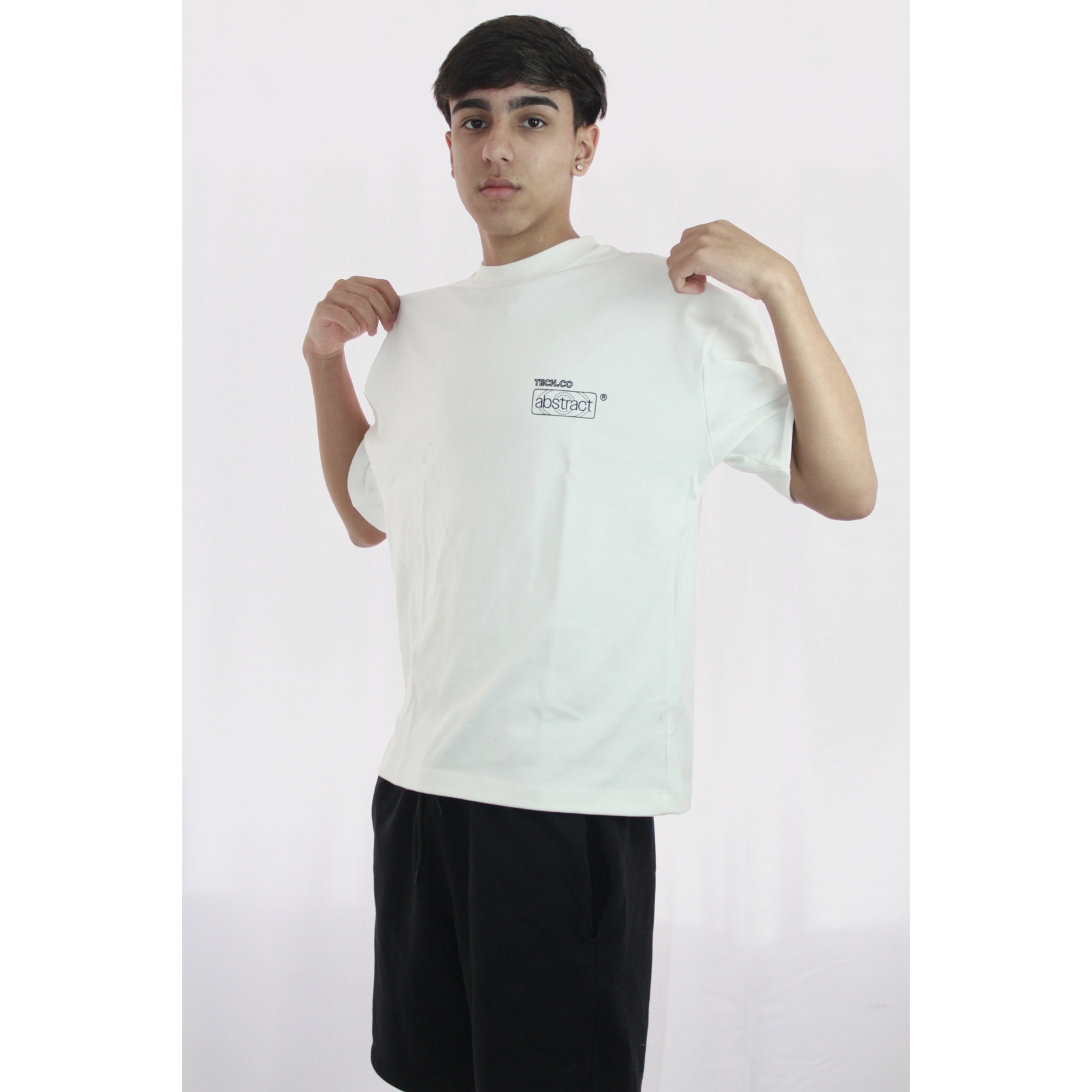 Camiseta Boxy Flow Off White 5