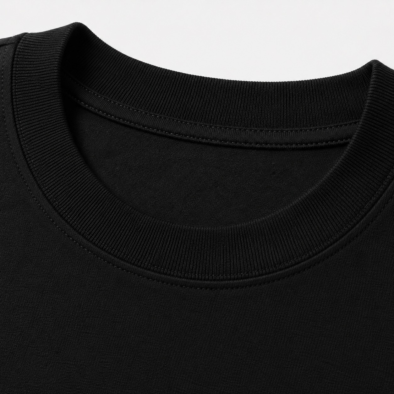 Camiseta Boxy Fluid Preta 3