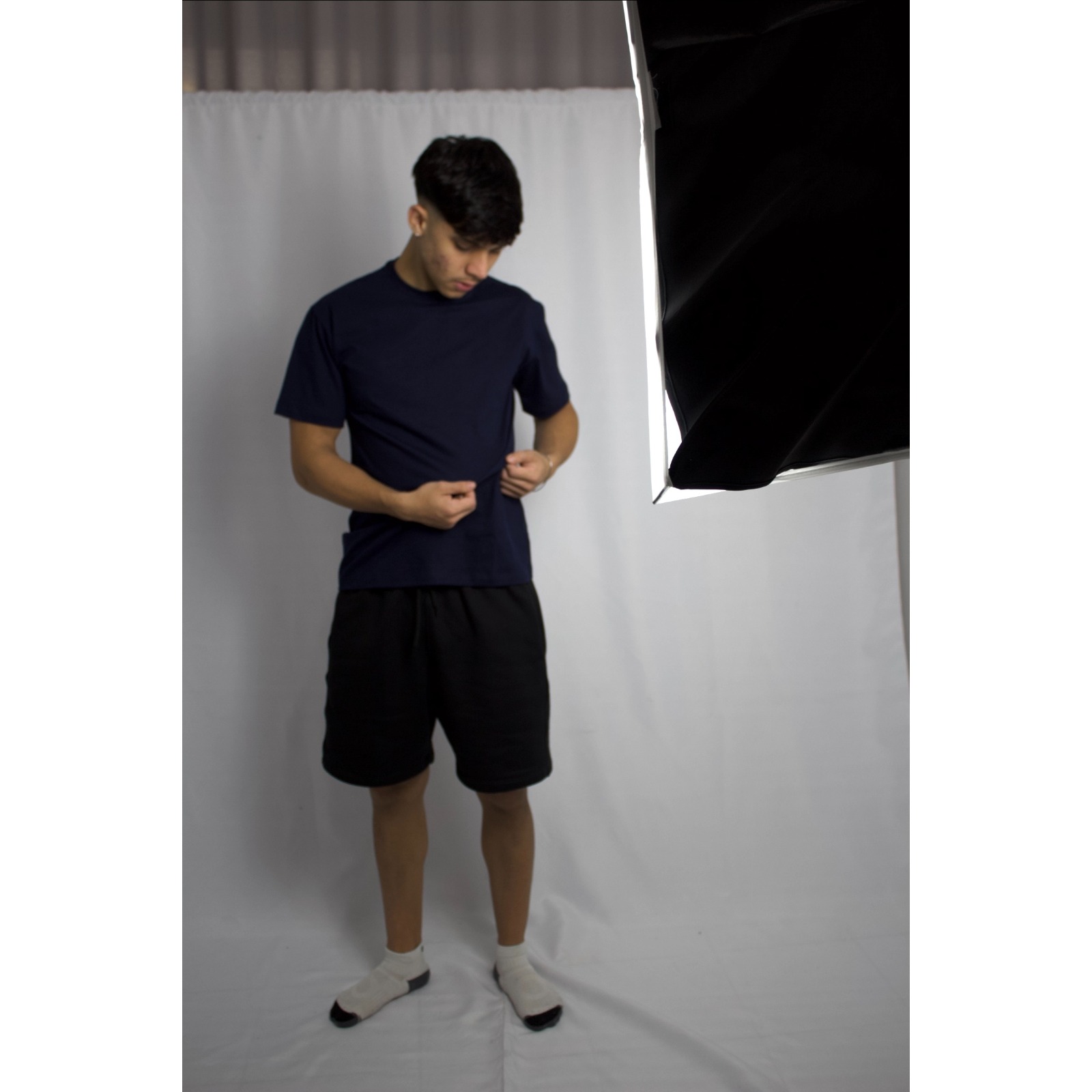 Camiseta Regular Fit Azul Marinho 7
