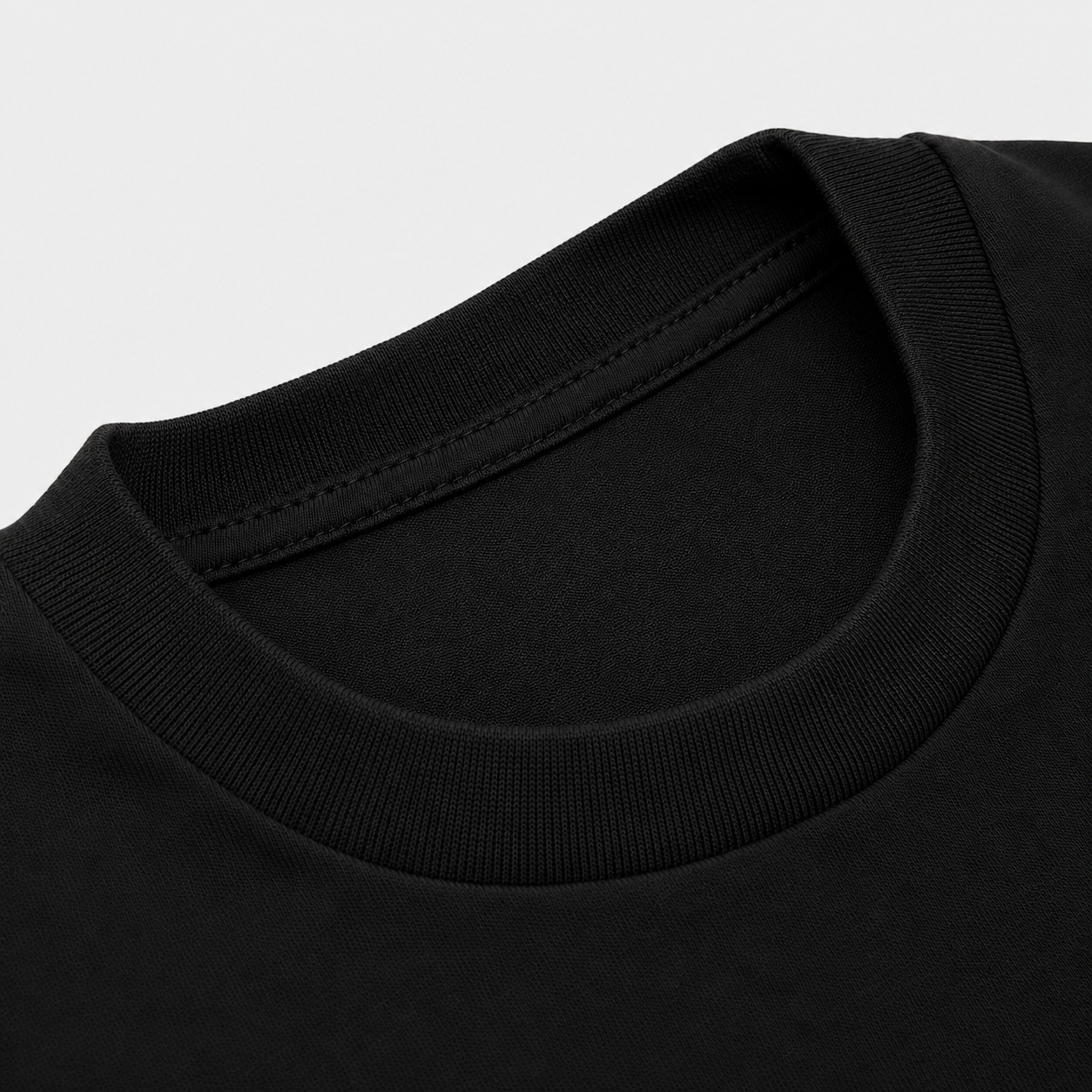Camiseta Regular Fit Preta 3