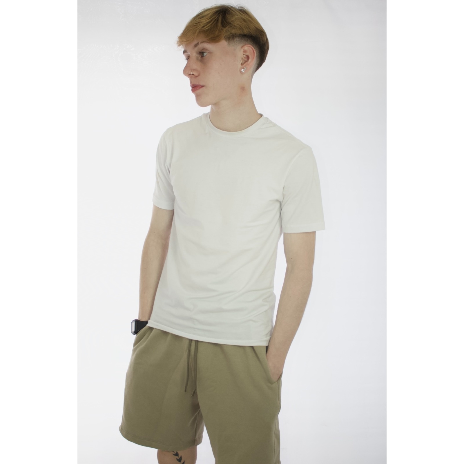 Camiseta Slim Fit Premium Branca 4