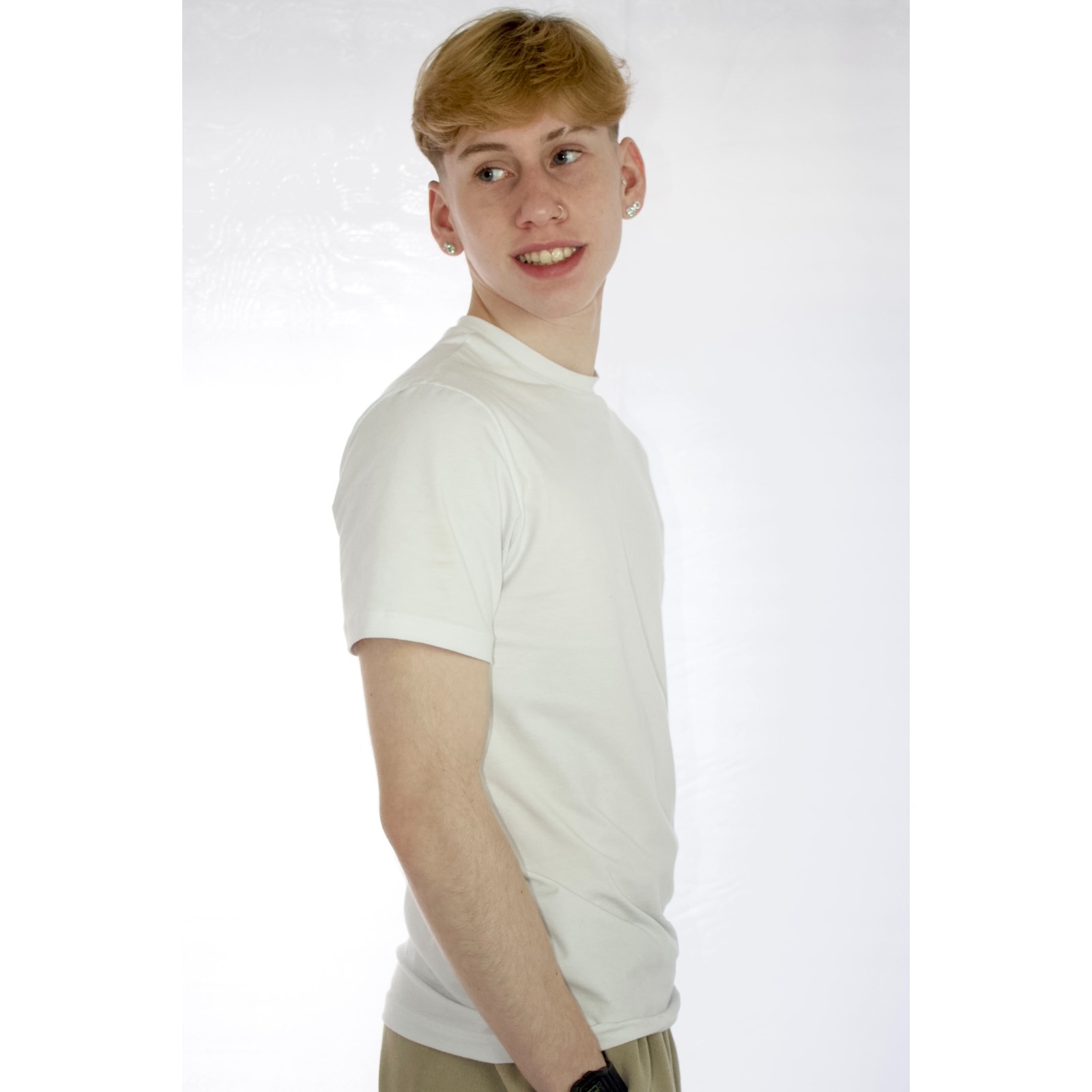 Camiseta Slim Fit Premium Branca 5